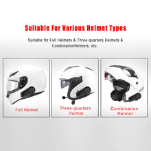 Load image into Gallery viewer, MAXTO M2 1000M Motorcycle Interphone Helmet for 6 Riders Talking FM Radio