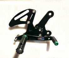 Load image into Gallery viewer, Adjustable Rearset Rear Sets Foot Pegs For Kawasaki NINJA 400 2018-19-2022