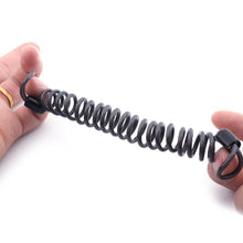 Load image into Gallery viewer, 9cm Universal Motorcycle Bicycles Helmet Security reminder Extension Rope Line