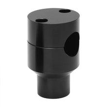 Load image into Gallery viewer, 2x 1" 25mm Black Handlebar Riser Clamp Harley Custom Dyna Sportster Honda Suzuki