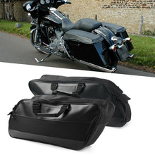 Load image into Gallery viewer, 2X Luggage Saddlebag Tour Pack Soft Liner For Harley Touring Davidson Motorcycle