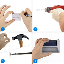 Load image into Gallery viewer, YH0408-PIR 3.7V 1200mAh rechargeable dual Motion Sensor Solar Wall Light