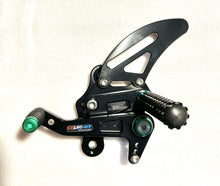 Load image into Gallery viewer, Adjustable Rearset Rear Sets Foot Pegs For Kawasaki NINJA 400 2018-19-2022