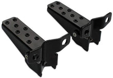 Load image into Gallery viewer, Black Bicycle Steel Foldable Folding Fork Foot Step Pegs For MTB BMX Road Bike