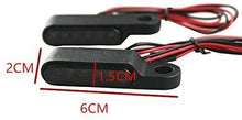 Load image into Gallery viewer, Motorcycle Handlebar Bar End 6 LED Turn Signal Indicators Light Black For Harley