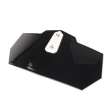 Load image into Gallery viewer, Motorcycle Adjustable Clip On Windshield Extension Spoiler Wind Deflector Black