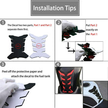 Load image into Gallery viewer, 3D Rubber Motorcycle Modified Fuel Gas Tank Pad Protector Decal Sticker Durable