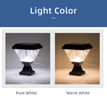 Load image into Gallery viewer, 1x Landscape Fence Outdoor Waterproof House Lighting Solar Pillar Light