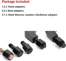 Load image into Gallery viewer, BLACK 8/10mm MOTORCYCLE MIRRORS FOR CHOPPER CRUISER BOBBER CAFE RACER