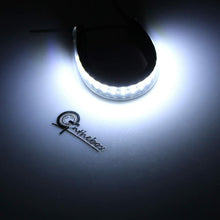 Load image into Gallery viewer, 2x White/Amber Switchback LED Fork Turn Signal DRL Light Strips For Motorcycle