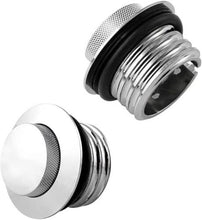 Load image into Gallery viewer, Chrome Pop Up Fuel Gas Tank Cap Cover For Harley Softail Motorcycle XL 883 1200