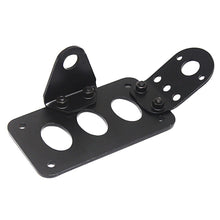 Load image into Gallery viewer, Motorcycle Metal Side Mount License Number Plate Holder Tail Light Bracket Frame