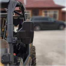 Load image into Gallery viewer, 1 Pair Universal Type UTV Side View Mirrors Polaris RZR XP1000 XP1K Turbo Black