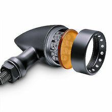 Load image into Gallery viewer, 2pcs Motorcycle Bullet LED Turn Signal Indicator Amber Light For Harley/Chopper