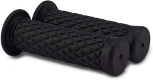 Load image into Gallery viewer, Cafe Racer 22mm Rubber Handlebar Hand Grip Bar End For Motorcycle Bikes