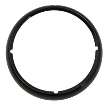 Load image into Gallery viewer, 7" Black Headlight Trim Ring Bezels Light Cover for Harley Touring Road King