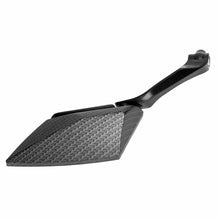 Load image into Gallery viewer, 2X Motorcycle Bar End Mirrors Motorbike Scooter Rear View Mirror Universal Black