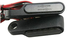 Load image into Gallery viewer, Motorcycle Handlebar Bar End 6 LED Turn Signal Indicators Light Black For Harley