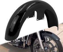 Load image into Gallery viewer, 19" Gloss Black Front Fender For Harley Touring Electra Street Tri Glide CVO