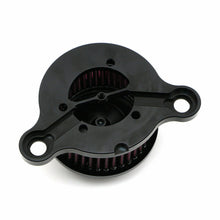 Load image into Gallery viewer, Aluminum Air Cleaner Intake Filter Kit for Harley Iron 883 Sportster 1200 Black