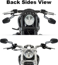 Load image into Gallery viewer, Rear View Mirrors LED Front Turn Signals Light For 2009-2017 Harley VROD VRSCF