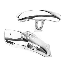 Load image into Gallery viewer, 2×Universal Motorcycle Retro Front & Rear Fender Mud Guard Metal Mudguard Cover