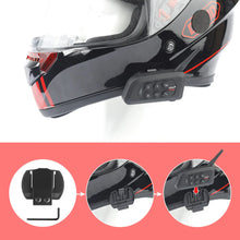 Load image into Gallery viewer, EJEAS V4 Plus Motorcycle Helmet Intercom Headset Bluetooth 1500M 4 Riders