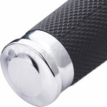 Load image into Gallery viewer, 1" 25mm Chrome Handlebar Hand Grips Fit For Harley Sportster Dyna Softail Fatboy