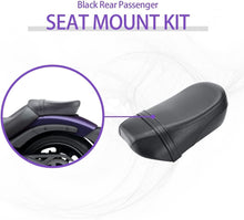 Load image into Gallery viewer, Rear Passenger Pillion Seat Pad For Kawasaki Vulcan S650 VN650 2015-2021 Black