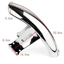 Load image into Gallery viewer, 2×Universal Motorcycle Retro Front & Rear Fender Mud Guard Metal Mudguard Cover