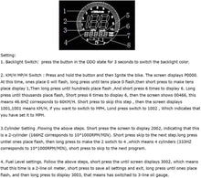 Load image into Gallery viewer, Universal Motorcycle LCD Digital Speedometer Motorbike Tachometer Odometer Gauge