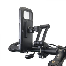 Load image into Gallery viewer, Waterproof Motorcycle Bike Bicycle Handlebar Mount Holder Case