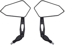 Load image into Gallery viewer, Motorcycle Rear View Mirrors 10mm Arrow Black Handlebar Side Mirror ATV Quad