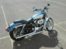 Load image into Gallery viewer, Black Driver Rear Passenger Seat Two up For Harley Sportster XL883 XL1200 04-16