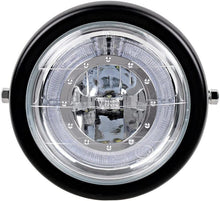 Load image into Gallery viewer, HIGH POWER 7'' MOTORCYCLE LED HEADLIGHT +MESH COVER+BRACKET FOR RETRO MOTORCYCLE