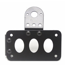 Load image into Gallery viewer, Motorcycle Metal Side Mount License Number Plate Holder Tail Light Bracket Frame