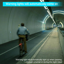 Load image into Gallery viewer, Bike Alarm Tail Light With Smart Brake Sensing Anti Theft USB Rechargeable Black