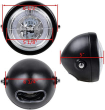 Load image into Gallery viewer, HIGH POWER 7'' MOTORCYCLE LED HEADLIGHT +MESH COVER+BRACKET FOR RETRO MOTORCYCLE