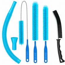 Load image into Gallery viewer, 6-Piece Dryer Lint Cleaning Kit with Vacuum Hose &amp; Brushes – product view