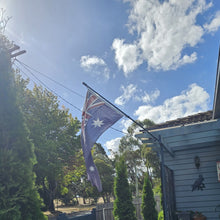 Load image into Gallery viewer, 1.9m 5-Section Telescopic Flagpole Kit with 2-Angle Mount