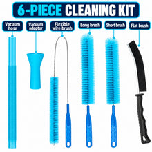 Load image into Gallery viewer, 6-Piece Dryer Lint Cleaning Kit with Vacuum Hose &amp; Brushes – detail 2