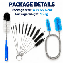 Load image into Gallery viewer, 12-Piece Bottle &amp; Tube Cleaning Brush Set with Flexible Double-Ended Brush – detail 8