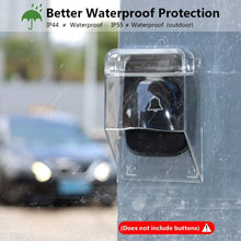 Load image into Gallery viewer, Outdoor Transparent Wireless Waterproof Doorbell Cover
