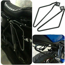 Load image into Gallery viewer, Saddle bag Support Bars Mount Bracket For Harley Sportster 883 Iron Dyna
