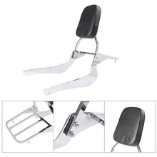 Load image into Gallery viewer, Backrest Sissy Bar W/ Luggage Rack For Suzuki Boulevard C50 2005-2011 2006 07 08
