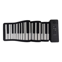 Load image into Gallery viewer, Roll Up Piano 88 Keys Hand-rolling Portable waterproof Silicone Piano for kids
