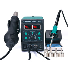 Load image into Gallery viewer, 2 in 1 YIHUA 8786D-I110V 220V Soldering Iron Hot Air Soldering Station
