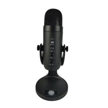 Load image into Gallery viewer, Computer PC Laptop USB Microphone with stand for Video Recording streaming
