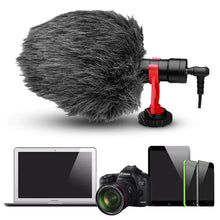 Load image into Gallery viewer, MG1 miniGun Direct Video Condenser Cardioid Microphone For Smartphones Camcorders DSLR
