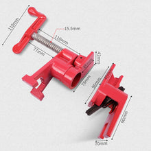 Load image into Gallery viewer, 3/4&quot; Pipe Clamp Woodworking Tool Cast Iron Carpenter Hand Tool 2pcs Pads
